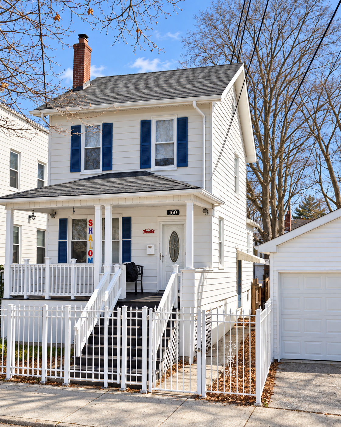 Enhanced exterior of 160 Sunset Avenue in Newark